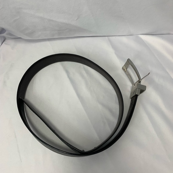 Nike Other - Nike Reversible Belt Black Brown With Silver Buckle Adjustable‎ 33”-37”